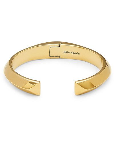 Kate Spade Goldtone Cuff Bracelet - Metallic