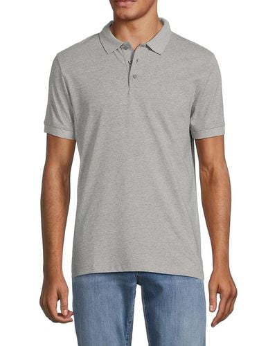 French Connection Popcorn Polo - Gray