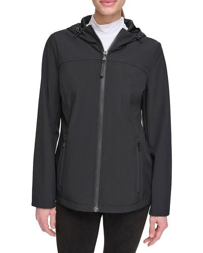 Calvin Klein Softshell Zip Jacket - Black