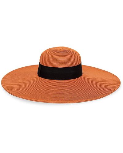San Diego Hat Company Ultrabraid Floppy Hat - Orange