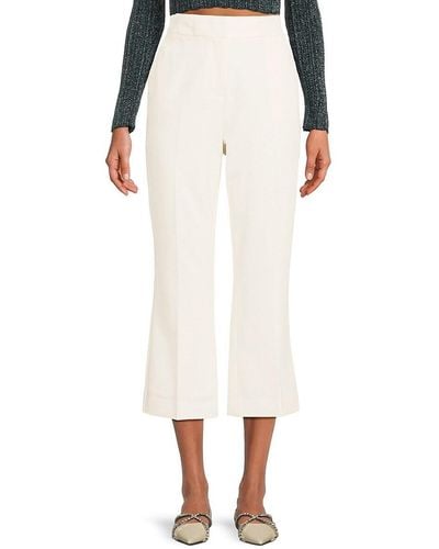 White Capri and cropped pants for Women