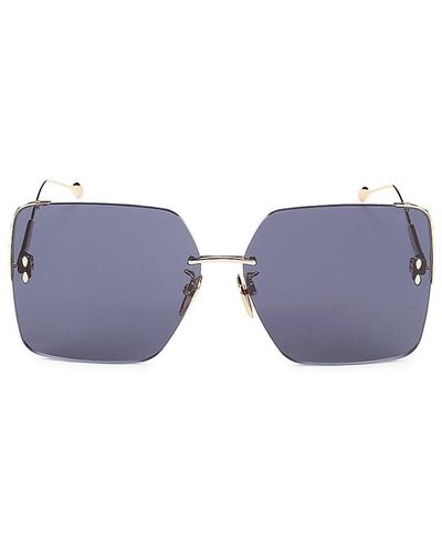 Isabel Marant 65mm Square Sunglasses - Blue