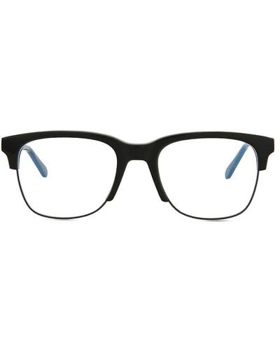 Brioni 52Mm Clubmaster Eyeglasses - Brown