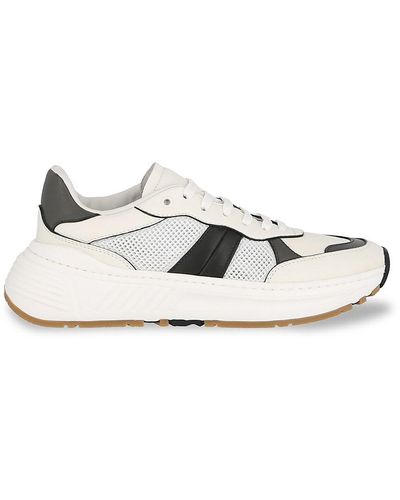 Bottega Veneta Speedster Leather Sneakers - White