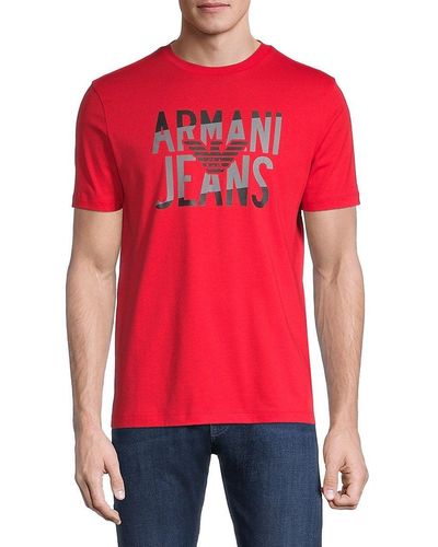 Duplikere silhuet Sæt tabellen op Armani Jeans T-shirts for Men | Online Sale up to 68% off | Lyst
