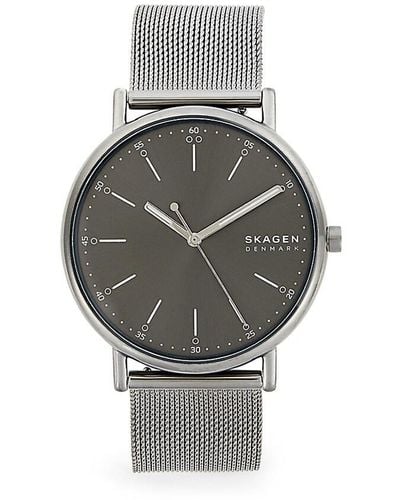 Skagen 40mm Stainless Steel Bracelet Watch - Grey