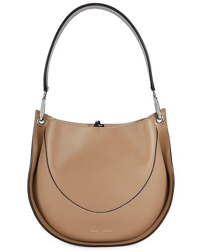 Proenza Schouler Leather Shoulder Bag - Natural