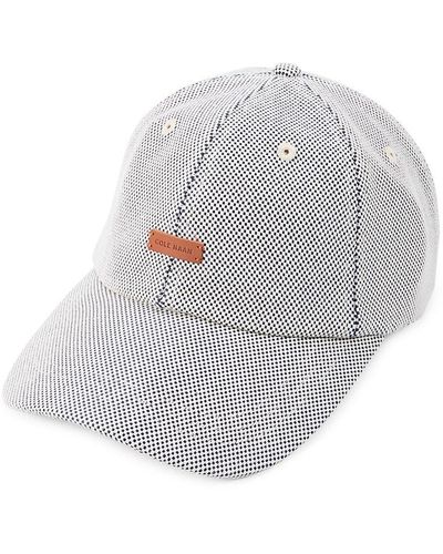 Cole Haan Two-Tone Canvas Street Style Baseball Cap - Grey