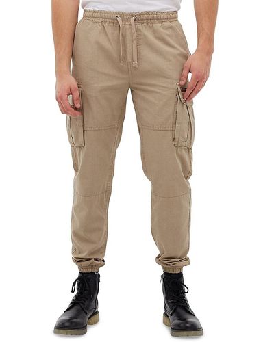 Bench Tapered Cargo Sweatpants - Natural