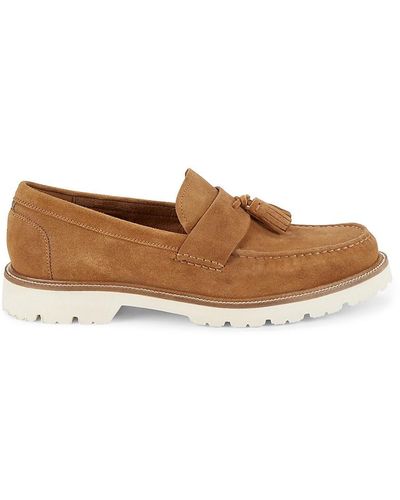 Cole Haan Chunky Tassel Loafers - Brown