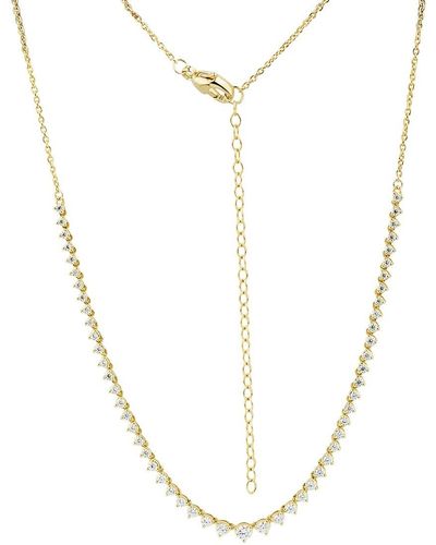 Saks Fifth Avenue 14K & Diamond Necklace - Metallic