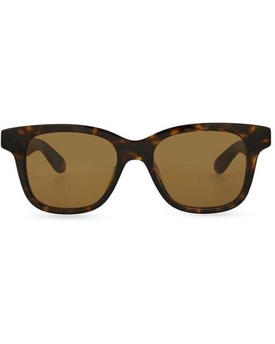 Alexander McQueen 52mm Square Sunglasses - Natural