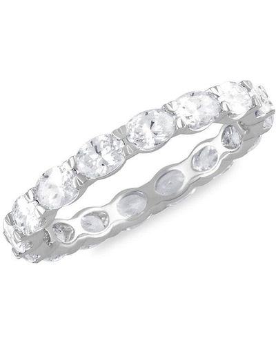 Badgley Mischka 14K & 2 Tcw Lab-Grown Diamond Eternity Ring - White
