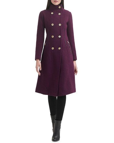 Purple Coats for Women | Lyst