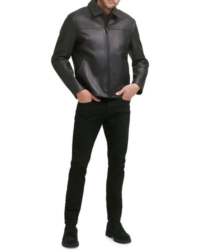 Cole haan smooth lamb shop moto jacket