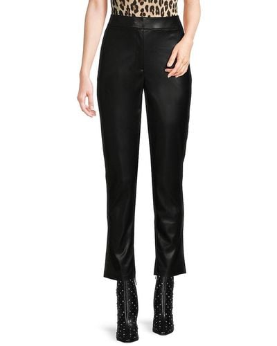 Calvin Klein Solid Trousers - Black