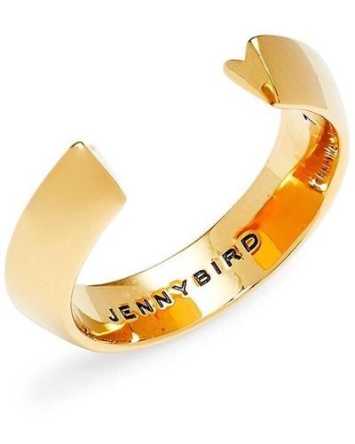 Jenny Bird Hidden Heart Goldtone Ring - Metallic
