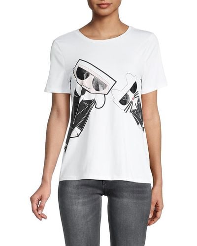 Lagerfeld Tops for Women Online Sale up to 73% | Lyst