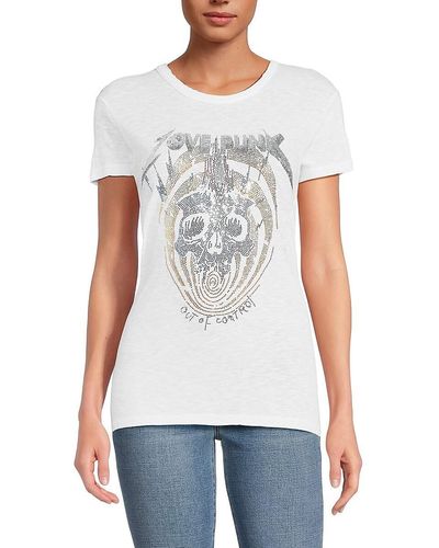 Zadig & Voltaire Embellished Tee - Grey