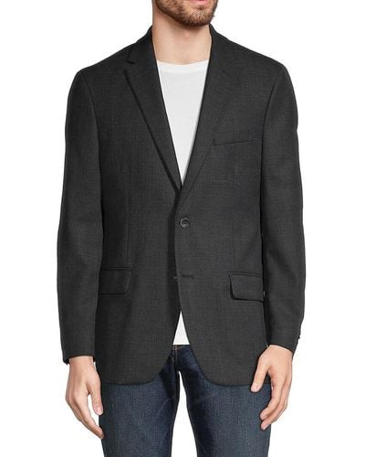 Tommy Hilfiger Textured Sportscoat - Grey