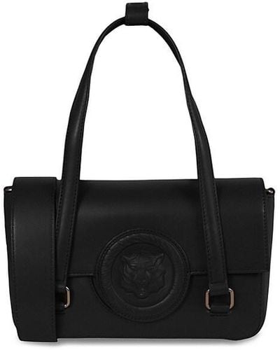 Just Cavalli Signature Logo Shoulder Bag - Black