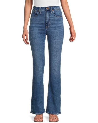 Madewell Faded Flare Jeans - Blue