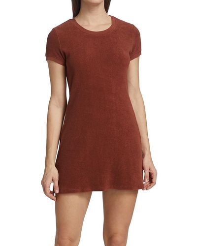 Suzie Kondi Anna Mini T Shirt Dress - Red