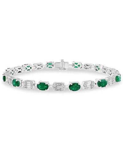 Stainless Steel Bracelet Gold Emerald | Stainless Steel Bracelets Women -  Zircon - Aliexpress