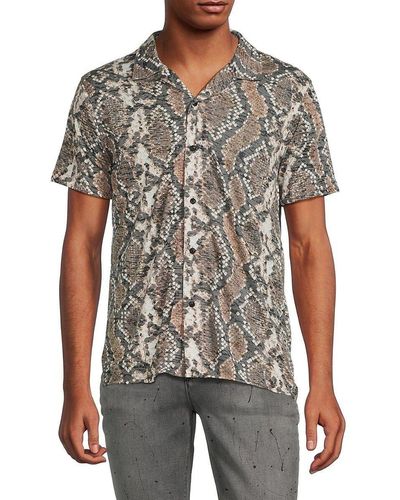 Gray Ron Tomson Shirts for Men | Lyst