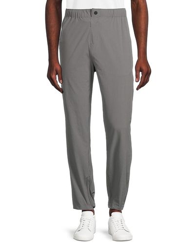Onia Solid Pull On Trousers - Grey