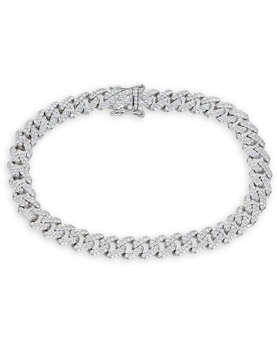 Nephora 14K & 2.67 Tcw Diamond Curb Link Bracelet - Metallic