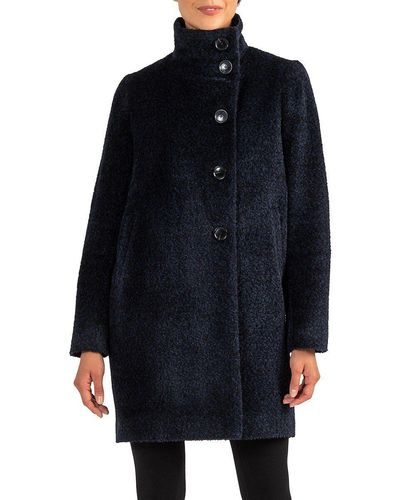 Blue Sofia Cashmere Coats for Women | Lyst