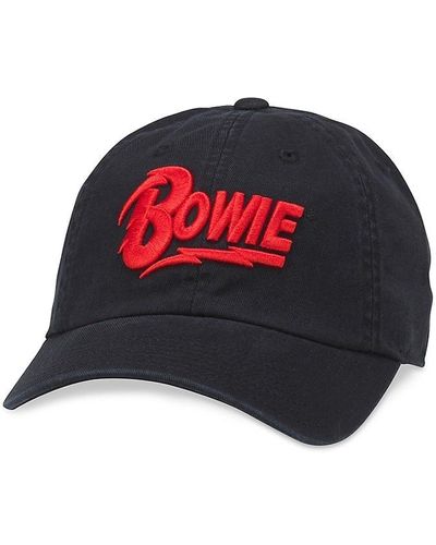 American Needle Bowie Ballpark Logo Baseball Cap - Red