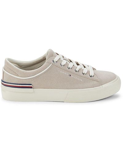 Tommy hilfiger best sale zipped velvet trainers