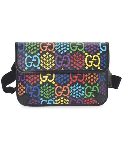 Gucci GG Psychedelic Belt Bag - Blue