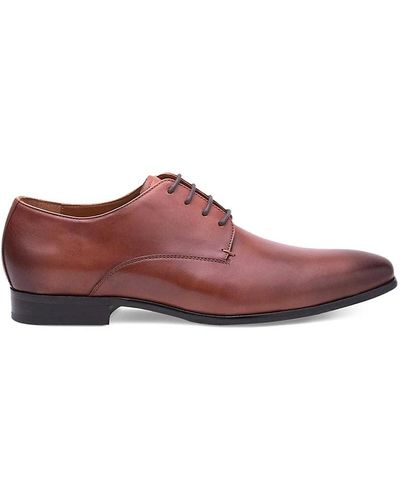 Gordon Rush Imperial Leather Oxford Shoes - Red