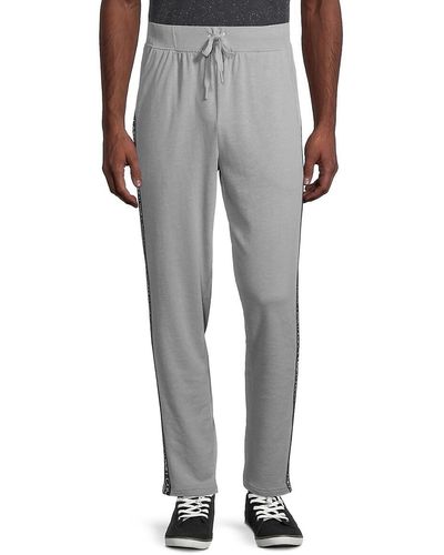 Calvin Klein 'Logo-Tape Lounge Pants - Gray