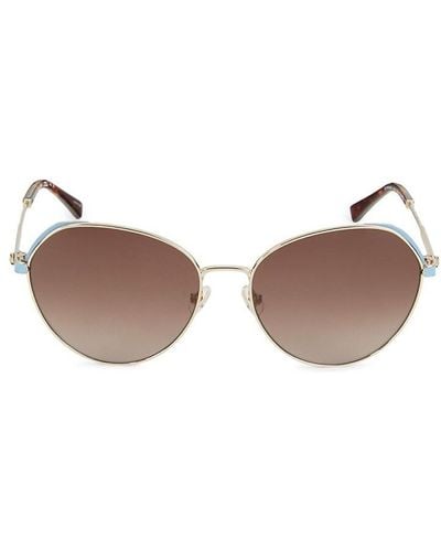 Kate Spade Octavia 59mm Oval Sunglasses - Brown