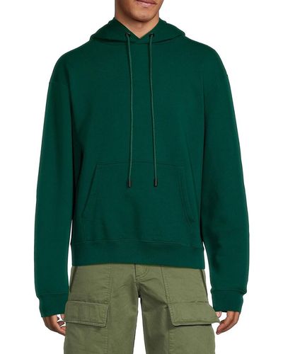 Zadig & Voltaire Slogan Back Hoodie - Green