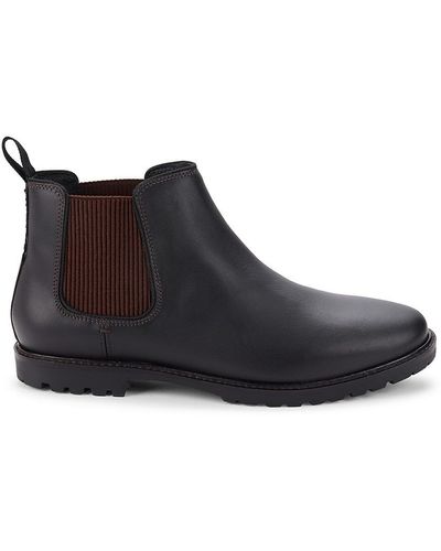 Cole Haan Midland Leather Chelsea Boots - Black