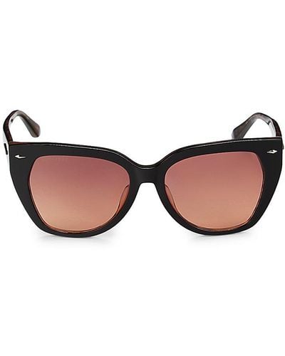 Longines 55mm Cat Eye Sunglasses - Pink