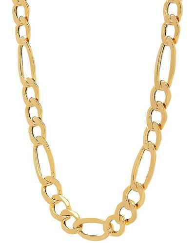 Saks Fifth Avenue 14k Yellow Gold Figaro Chain Necklace - Metallic