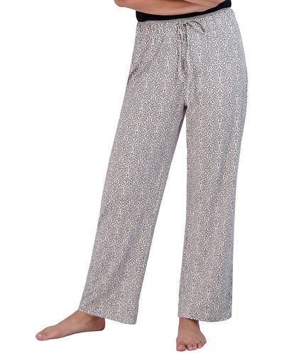 Tahari Soft Cozy Pajamas for Women, Relaxed Fit Jogger Pajama Pants for  Women w/Drawstring, Ballet Pink and Gray Stripes Birthday Gifts for Womens  Pajama, Large : : Clothing, Shoes & Accessories