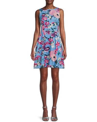 Fit and flare vince hotsell camuto dresses