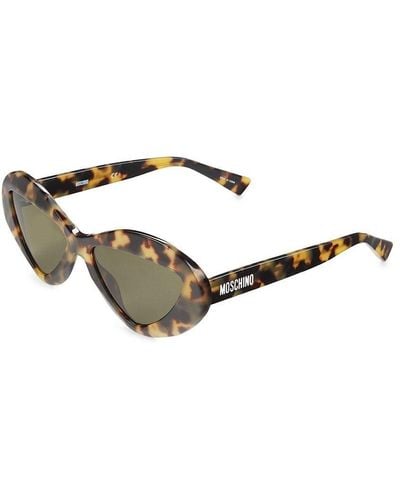 Moschino 55mm Geometric Sunglasses - Multicolor