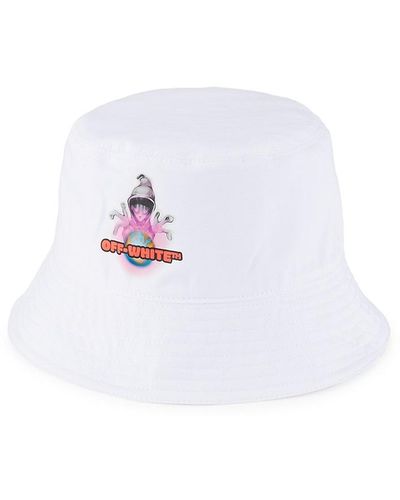 Off-White c/o Virgil Abloh Off- Alien Spray Bucket Hat - White