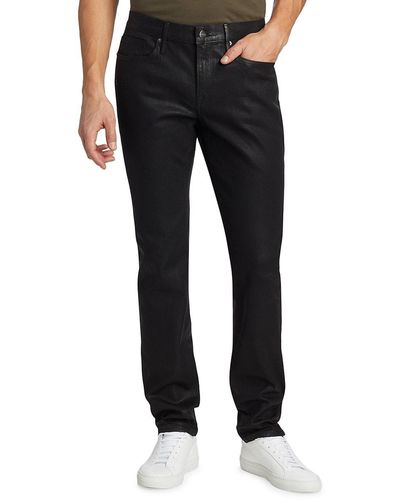 FRAME Homme Low Rise Skinny Jeans - Black