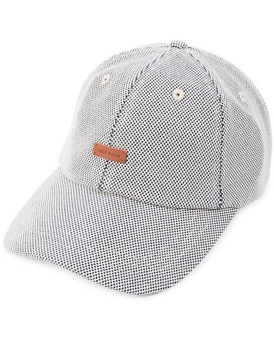 Cole Haan Two-Tone Canvas Street Style Baseball Cap - Grey