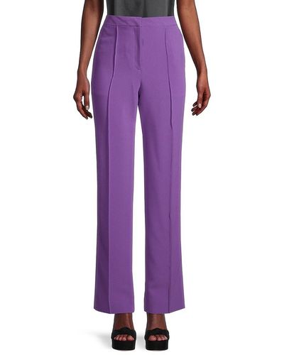 Prabal Gurung Solid-Hued Pants - Purple