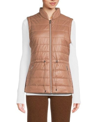 up Women 75% for Klein | Sale Waistcoats gilets and Lyst to Calvin off | Online